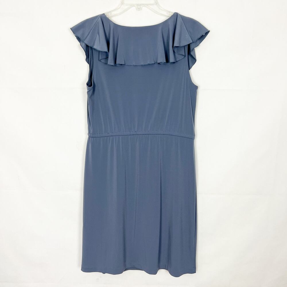 Daisy Fuentes Ruffle Blue Dress - Picture 7 of 13